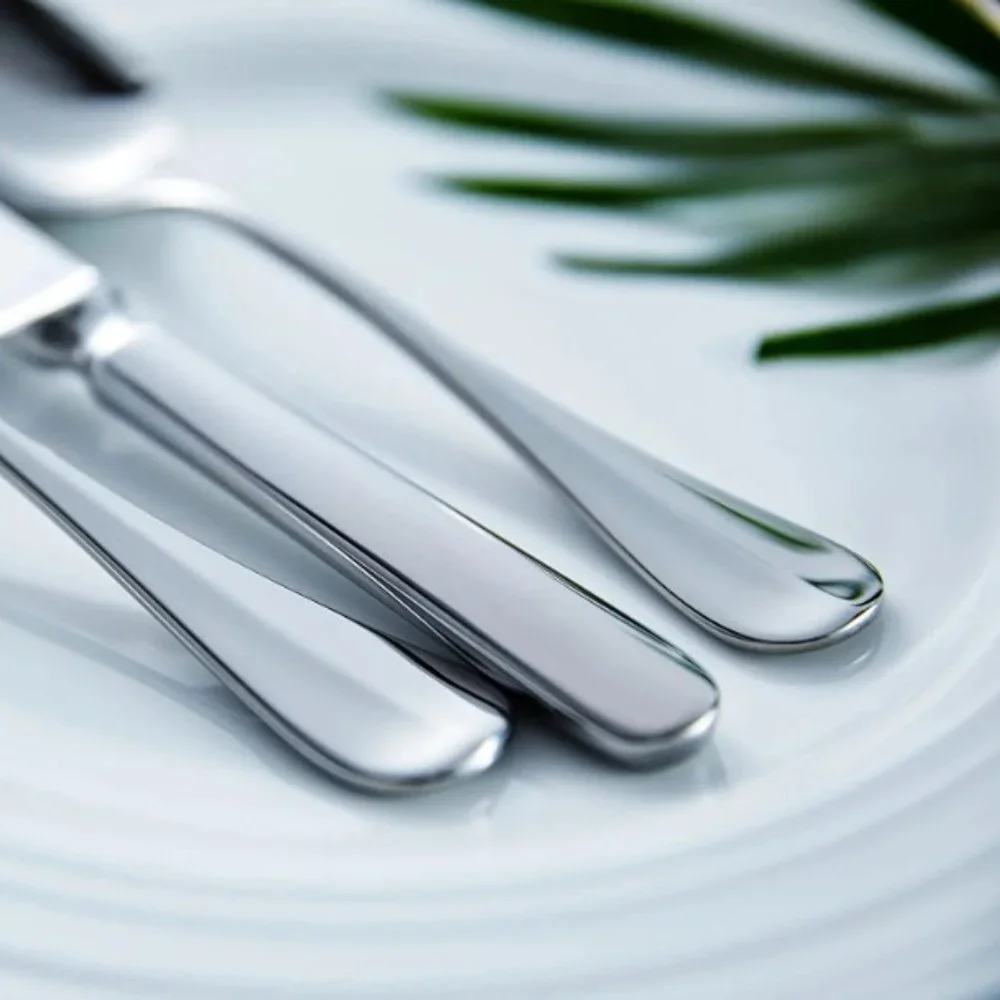 20 pc - Stainless Steel Flatware Set - Fine Silverware Set  (Service for 4)